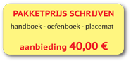 Pakket Schrijven